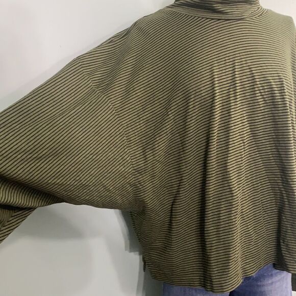 Vintage Mock Neck Back Button Long Sleeve Blouse - Picture 2 of 6
